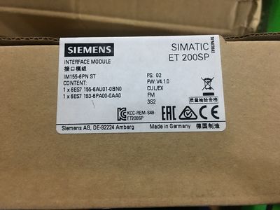 SIMATIC ET 200SP PROFINET 接口模块 IM 155-6PN 6ES7155-6AU01-0BN0
