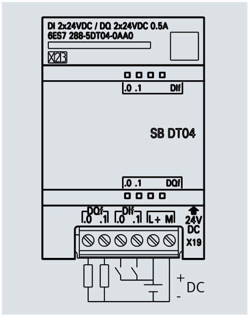 simatic s7-200 smart sb dt04 数字输入/输出模块6es7288-5dt04-0aa0