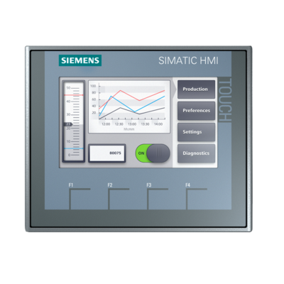 西门子 精简面板 KTP400 Basic PN 6AV2 123-2DB03-0AX0 触摸屏4寸