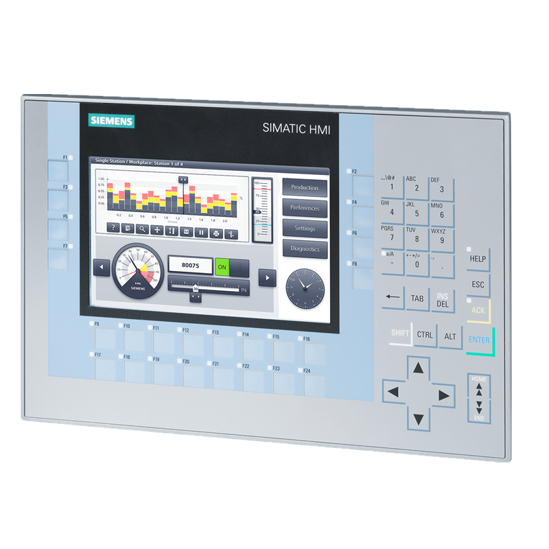 西门子kp700精智7寸按键触摸屏6av21241gc010ax0